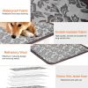 27.6x17.7in Pet Heating Pad Dog Cat Electric Heating Mat Waterproof Adjustable Warming Blanket with Chew Resistant Steel Cord Case