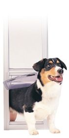 PetSafe Freedom Patio Panel Pet Door (Option: Large 96 In / White)