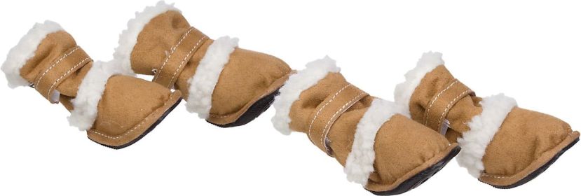 Shearling "Duggz" Pet Shoes (size: small)